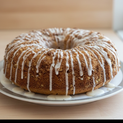 Cinnamon streusal coffee cake